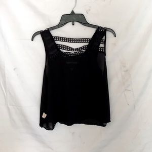 women’s blouse in black